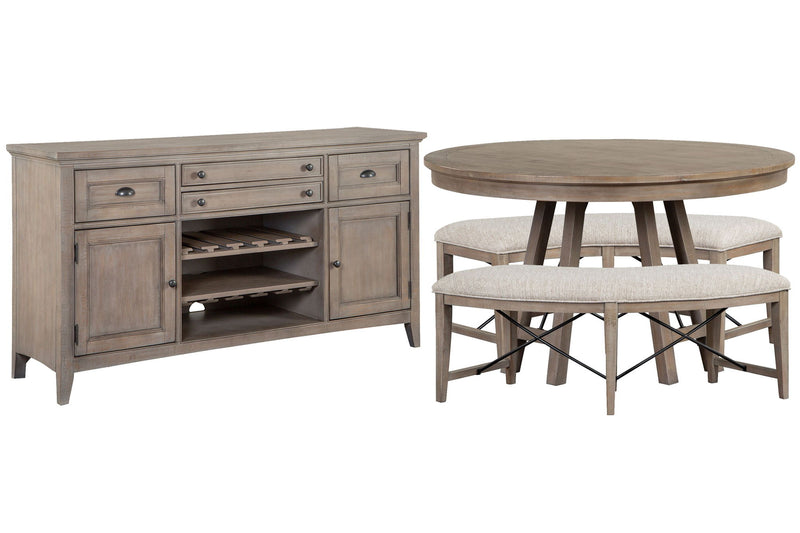 Paxton Place - 52" Round Dining Table Set