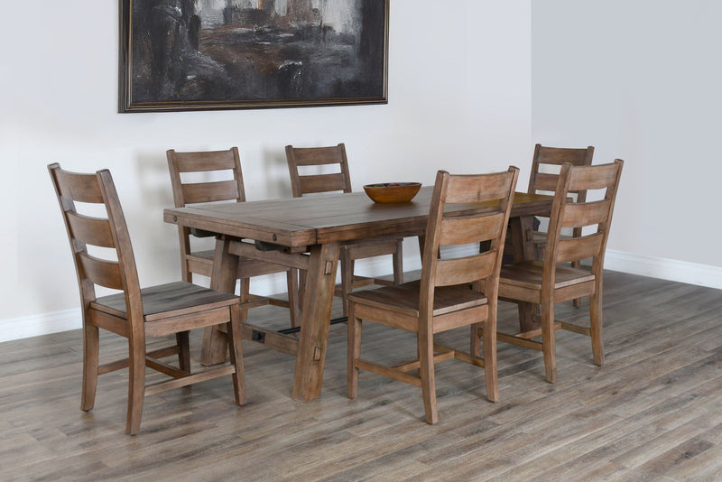 Doe Valley - Wood Dining Table With Extensions With Turnbuckle - Buckskin