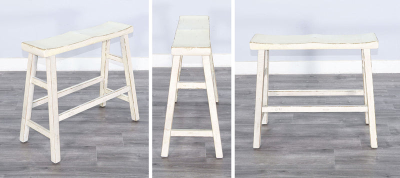 Marina - Bench With Wood Seat