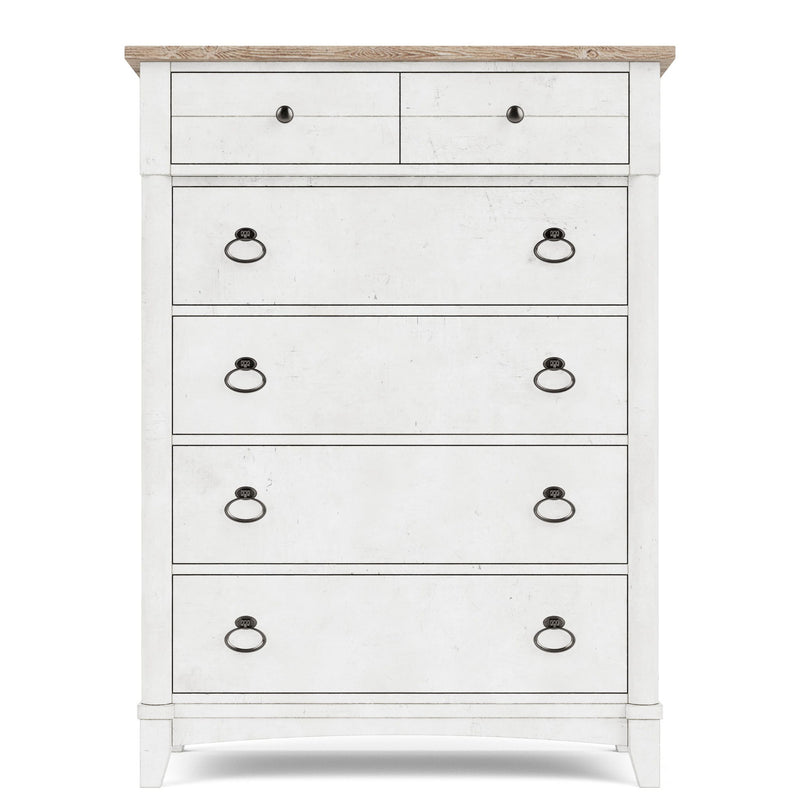 Maddox - 5 Drawer Chest - White