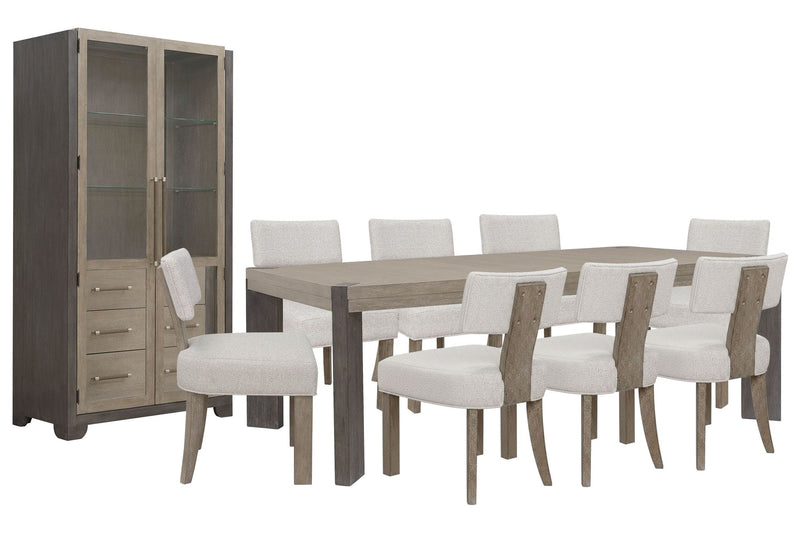 Anderson Park - Leg Dining Table Set With Klismos Chairs