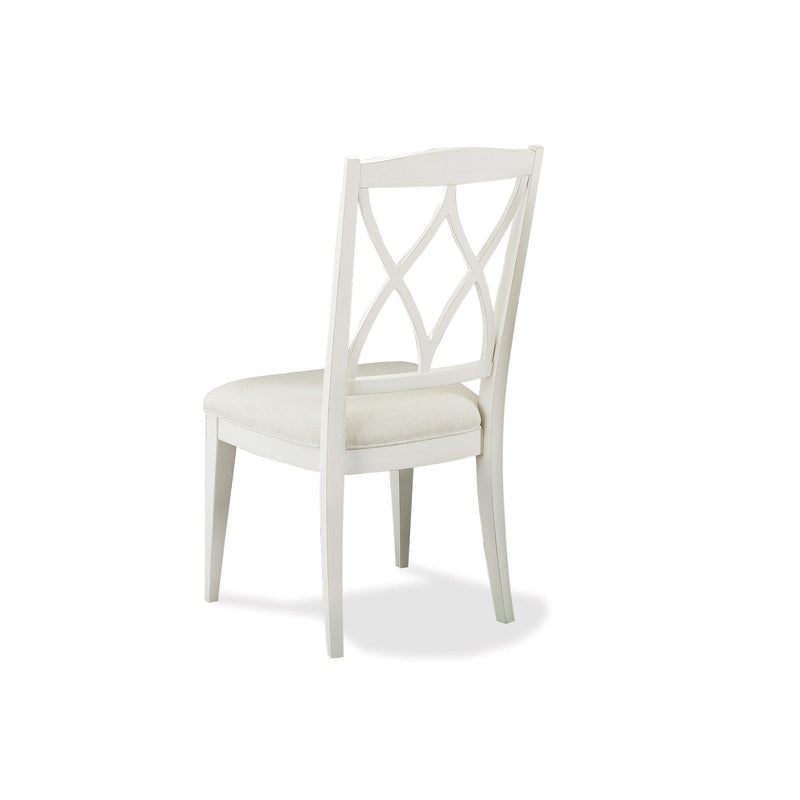 Myra - Back Upholstered Side Chair (Set of 2) - Paperwhite