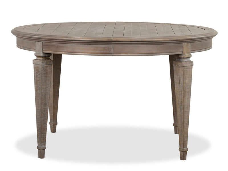 Lancaster - Extendable Round Dining Table Set