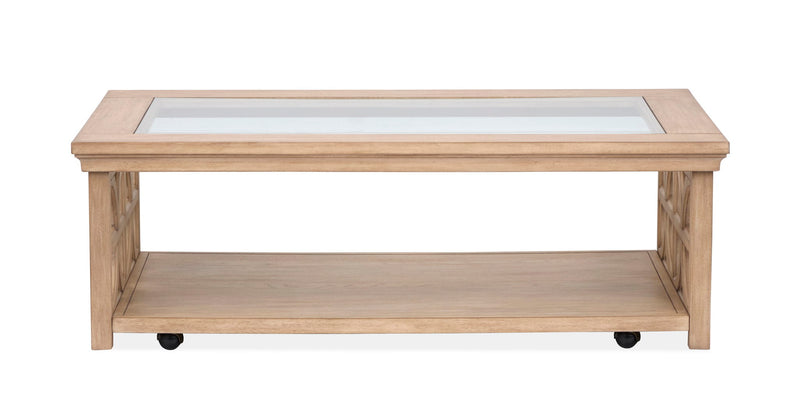 Coventry - Rectangular Shelf Cocktail Table Set