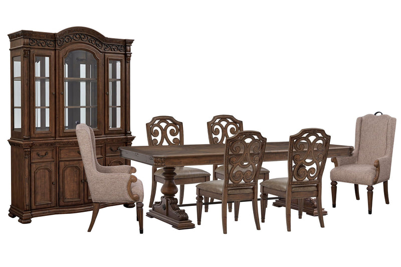 Durango - Extendable Trestle Dining Table Set