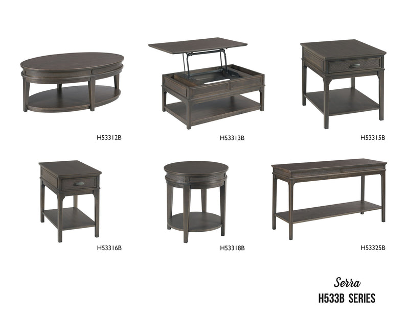 Serra - Oval Cocktail Table