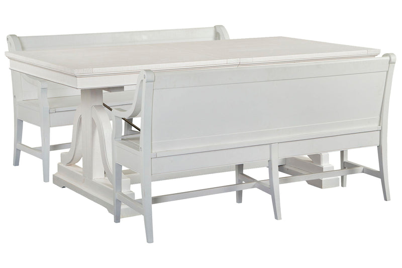 Heron Cove - Extendable Trestle Dining Table Set