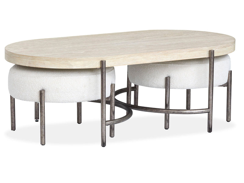 Jennings - Oval Cocktail Table Set
