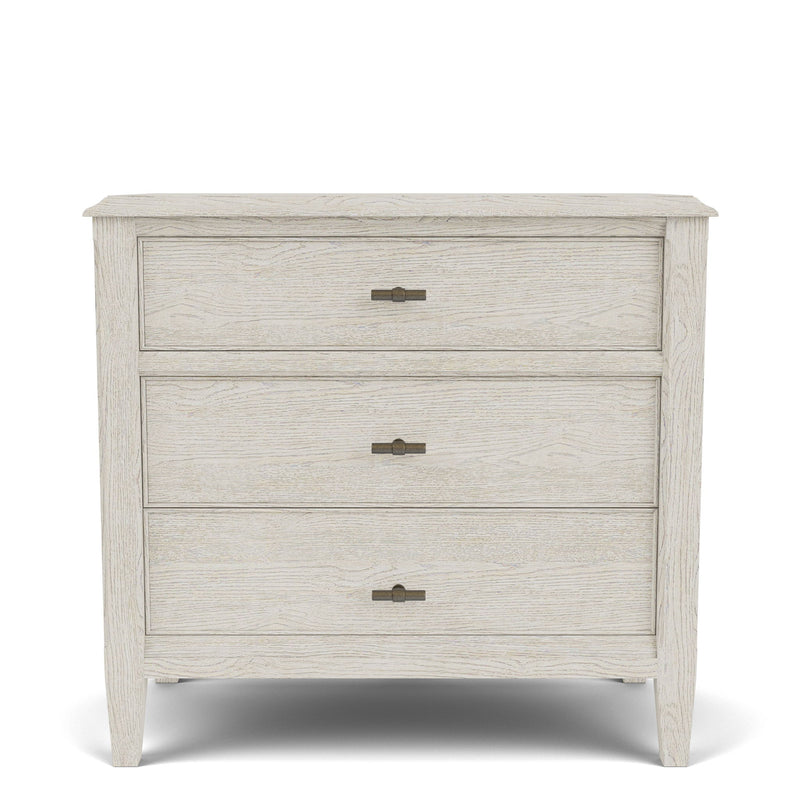 Carmella - Three Drawer Nightstand - Pebble Oak