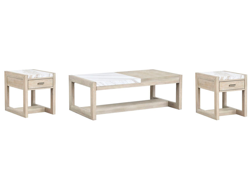 Preston - Rectangular Cocktail Table Set