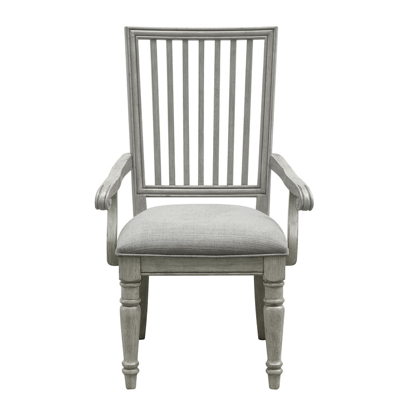 Madison Ridge - Arm Chair (Set of 2) - Buff Gray