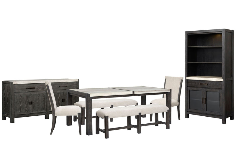 Plum Creek - 7 Piece Rectangular Dining Table Set