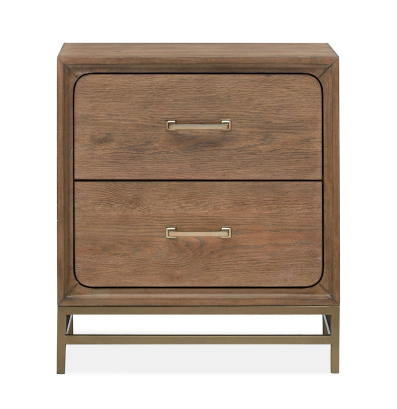 Lindon - Drawer Nightstand - Belgian Wheat