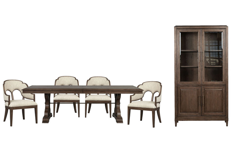 Jubilee - Extendable Trestle Dining Table Set