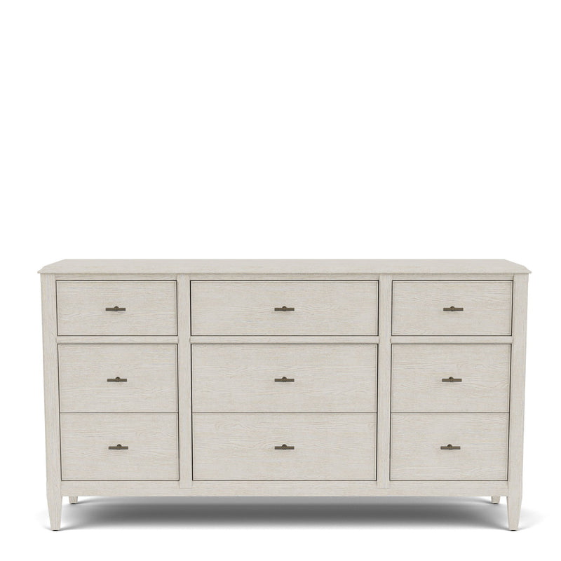 Carmella - Nine Drawer Dresser - Pebble Oak