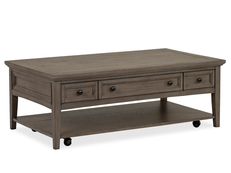 Paxton Place - Rectangular Caster Cocktail Table Set