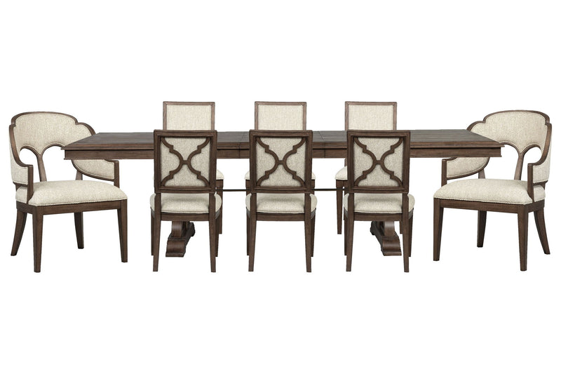 Jubilee - Extendable Trestle Dining Table Set