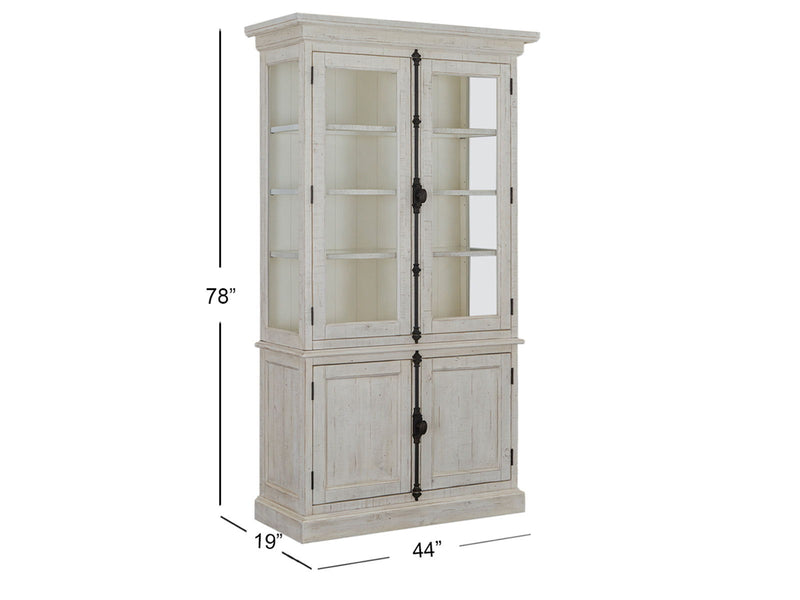 Bronwyn - China Cabinet - Alabaster