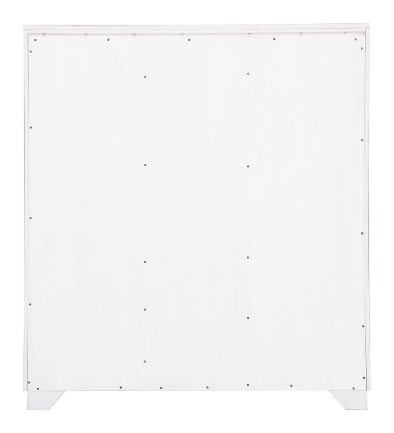 Camila - 9 Drawer Door Chest - Creamy White