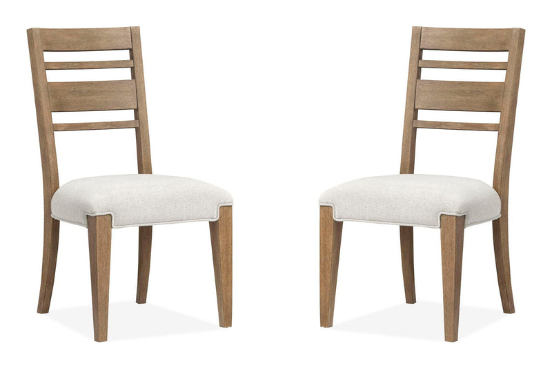 Plum Creek - Upholstered Side Chair With Wood Back (Set of 2)