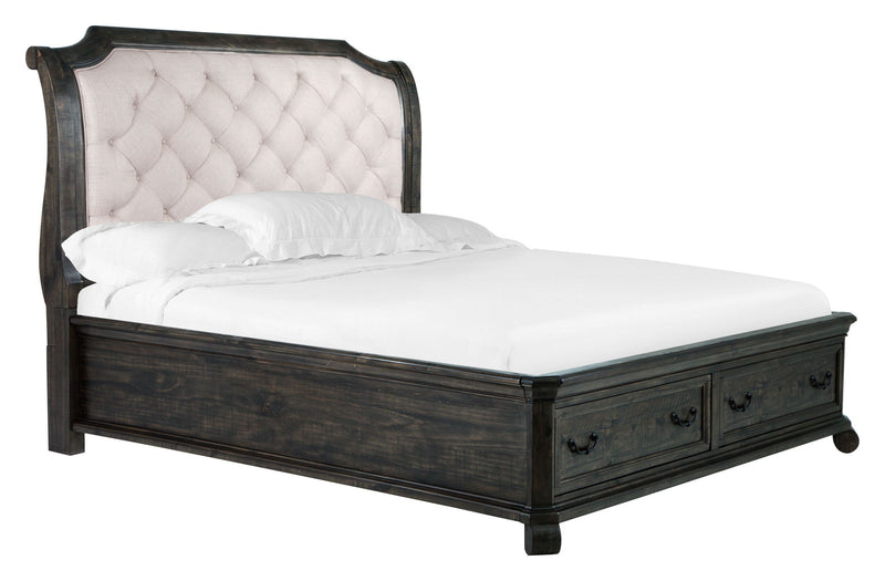 Bellamy - Complete Sleigh Storage Bed