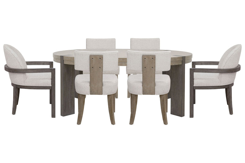 Anderson Park - Round Dining Table Set With Kilsmos Chairs