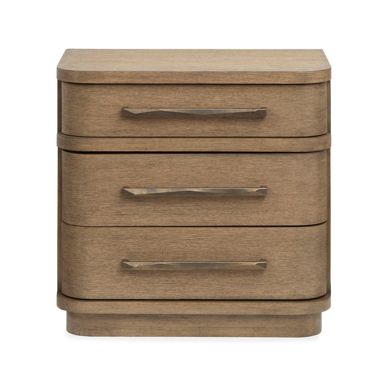 Thorne - Drawer Nightstand - Amber Brown