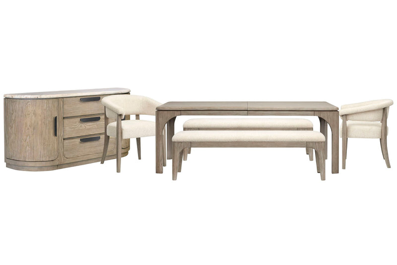 Braelyn - Extendable Rectangular Dining Table Set