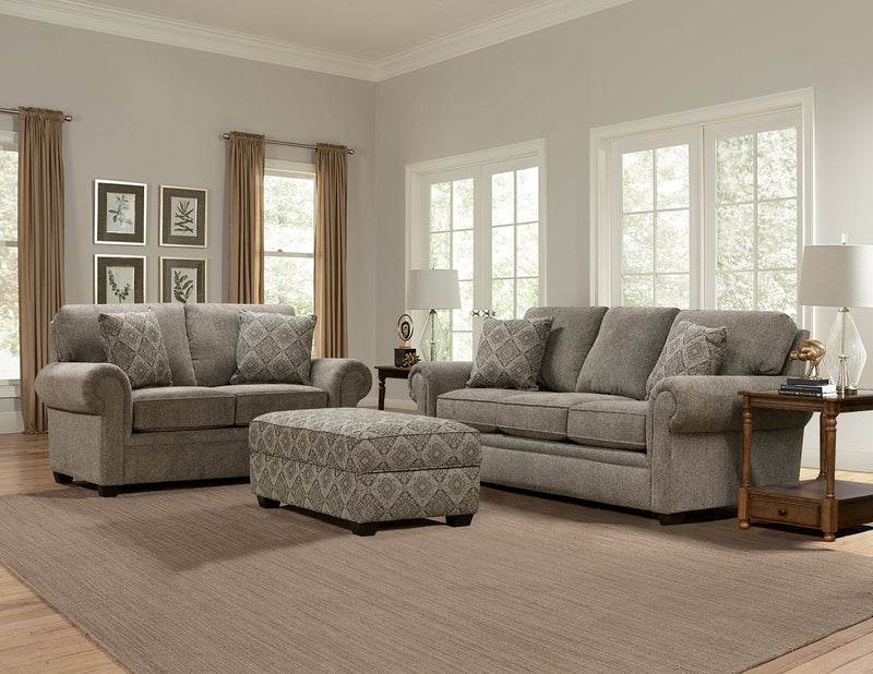 Brett - Fabric Loveseat