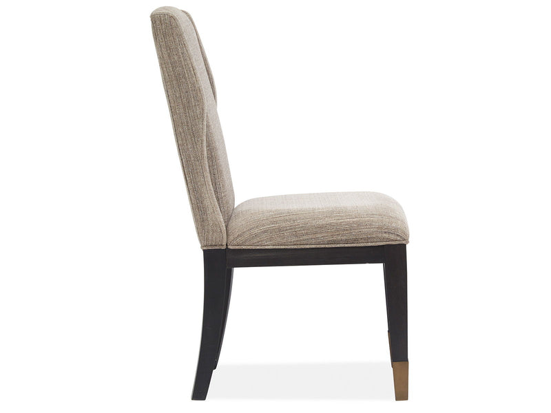 Ryker - Upholstered Host Side Chair (Set of 2) - Homestead Brown