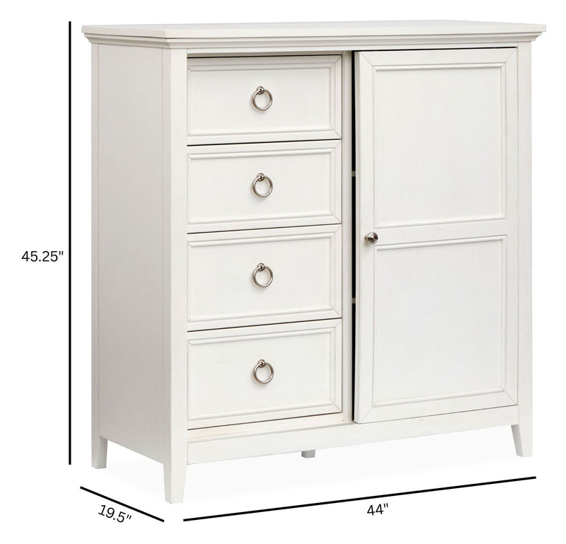 Juniper Hill - Door Chest - Whisper White
