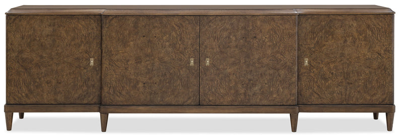 Melange - Burleigh Entertainment Console - Dark Brown