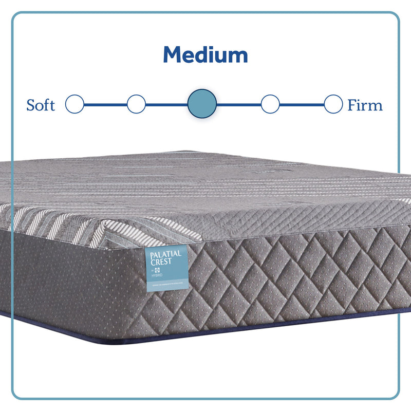 Palatial Crest - Wild Canyon Medium Mattress - Split California King