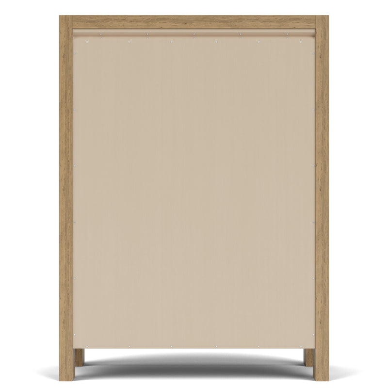 Davie - 5 Drawer Chest - Light Brown