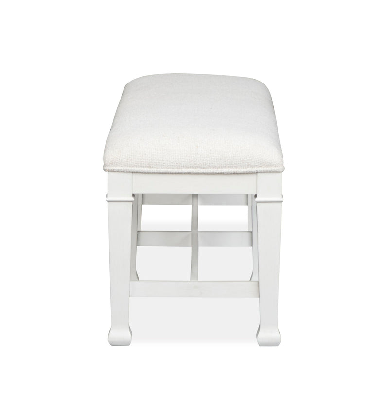 Kingston - Bench - Whisper White And Cerused Nutmeg