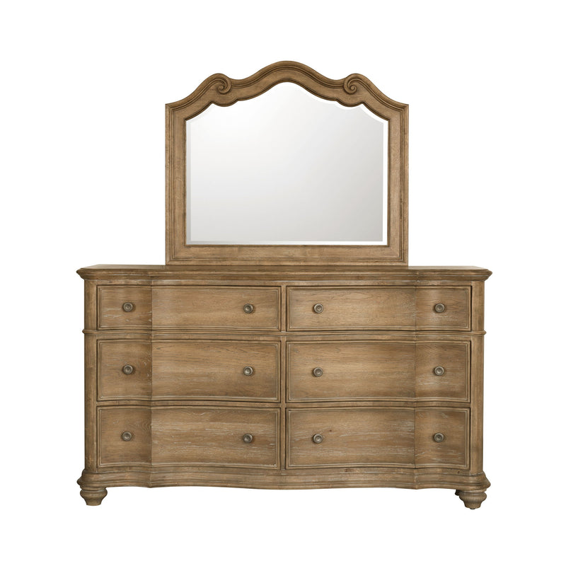 Weston Hills - Dresser Mirror - Flax Seed