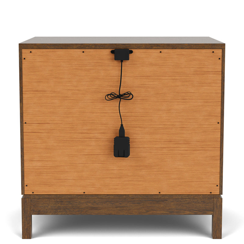 Calhoun - 2-Drawer Nightstand - Whiskey Oak