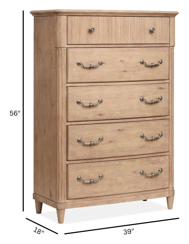 Harmony Heights - Drawer Chest - Belgium Wheat