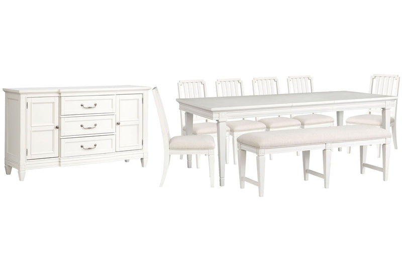 Willowbrook - Extendable Rectangular Dining Table Set