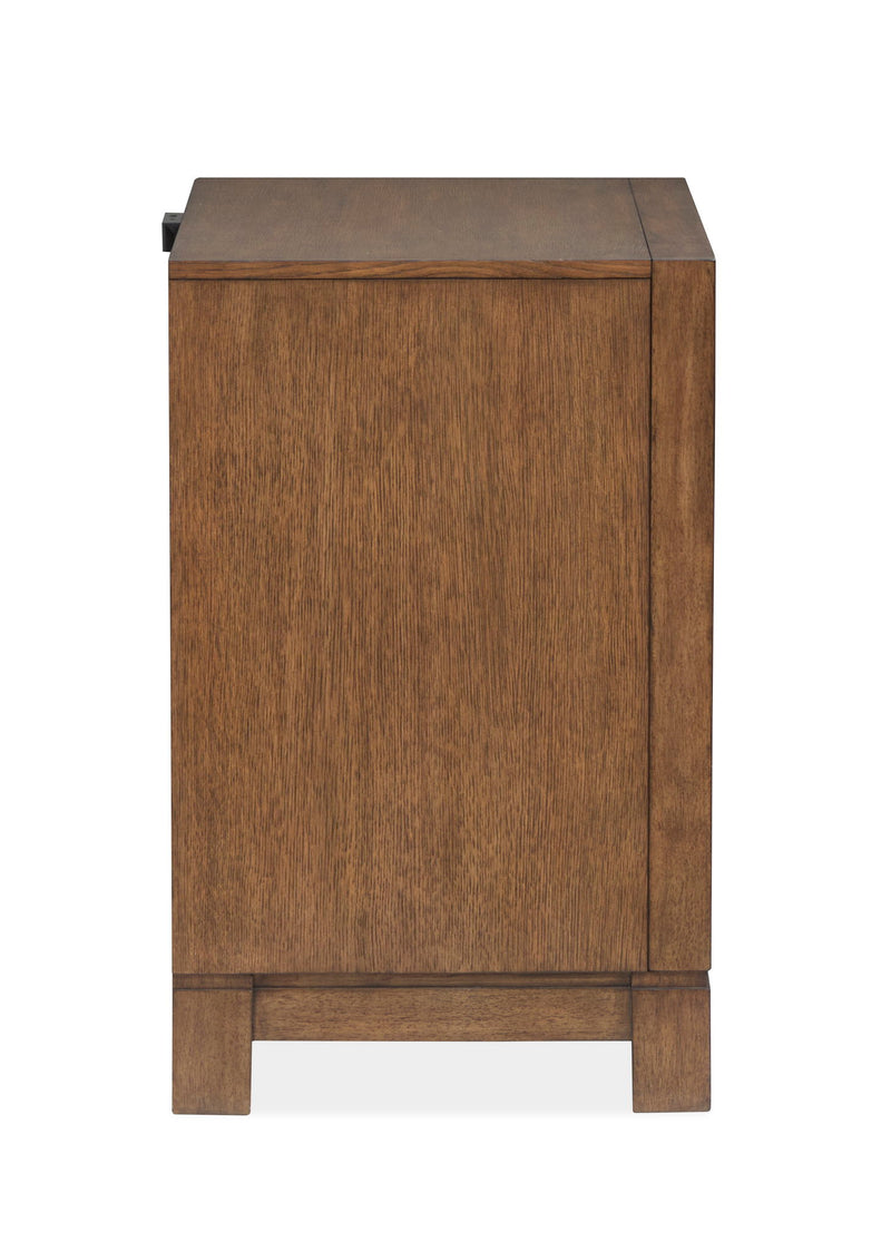 Callisto - Drawer Nightstand - Bourbon Brown