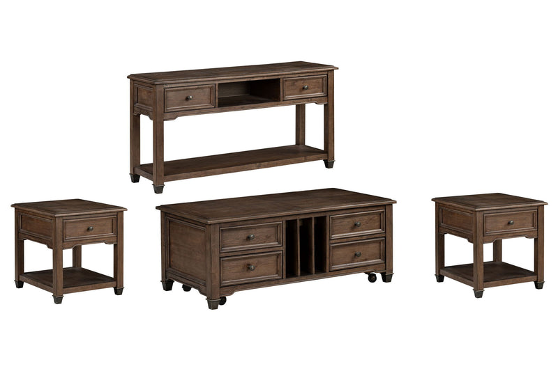 Cormac - Lift Top Storage Cocktail Table Set