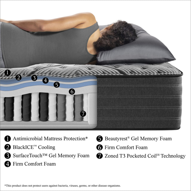Beautyrest Black - L-Class 13.75" Firm Mattress