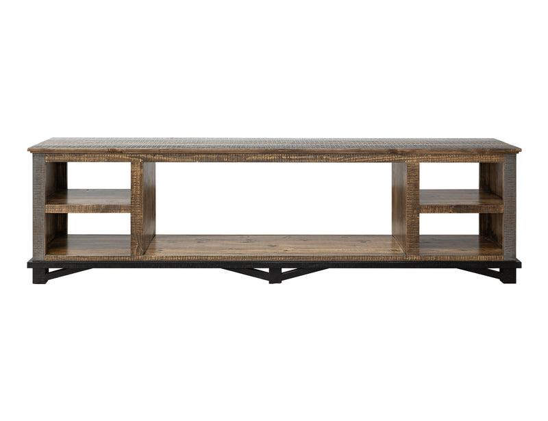 Loft - Electric Fireplace - Dark Brown