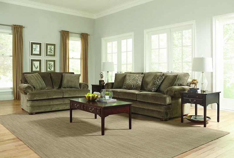 Knox - Loveseat With Nails