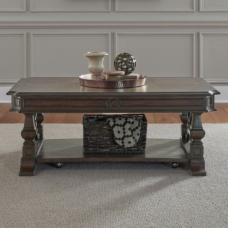 Provence Park - Cocktail Table - Chateau Brown