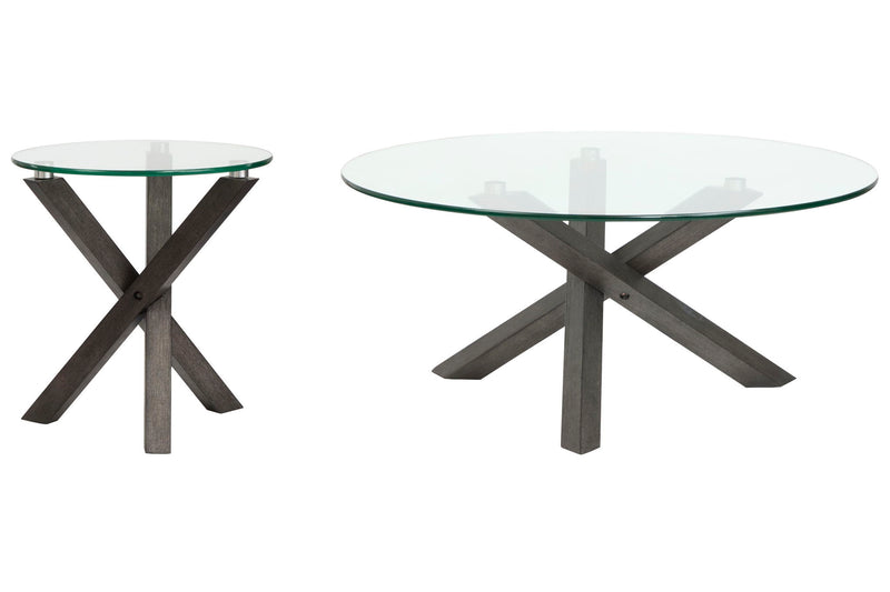 Jax - Round Cocktail Table Set