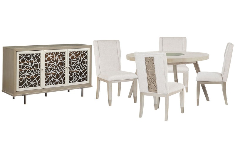 Lenox - Round Dining Table Set