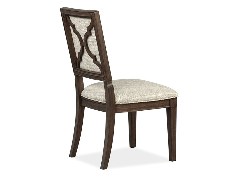 Jubilee - Upholstered Side Chair (Set of 2) - Brown / White