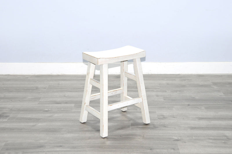Marina - Stool With Wood Seat (Set of 2)