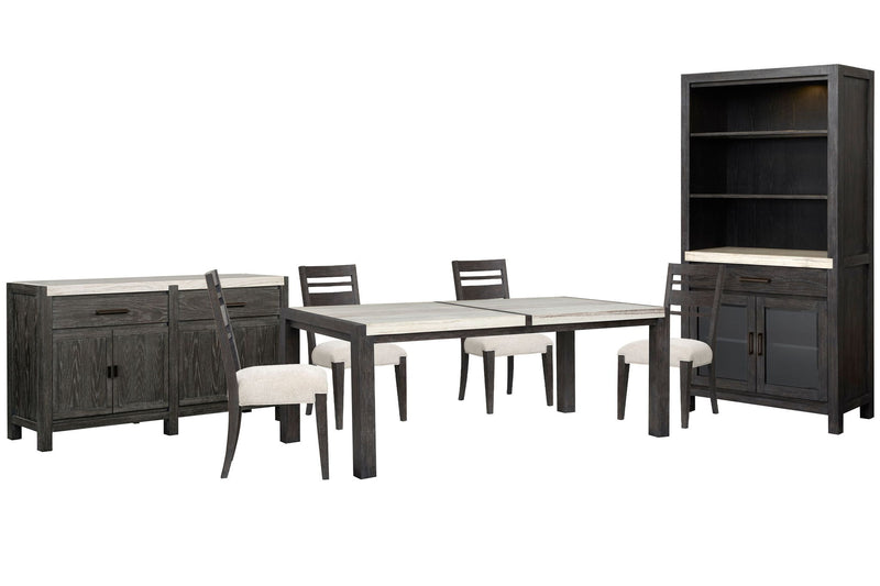 Plum Creek - 7 Piece Rectangular Dining Table Set